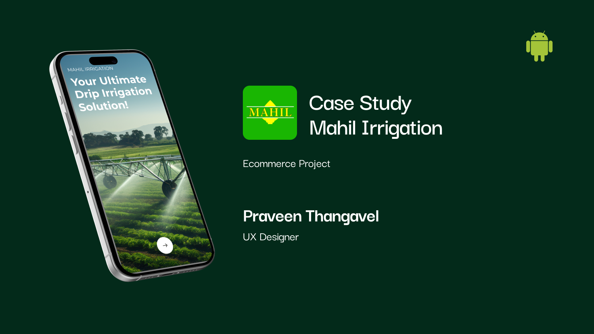 Mahil Irrigation App
